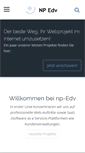 Mobile Screenshot of np-edv.at